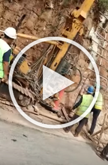 Agape Geotecnia - Estaca raíz em Monteiro Lobato